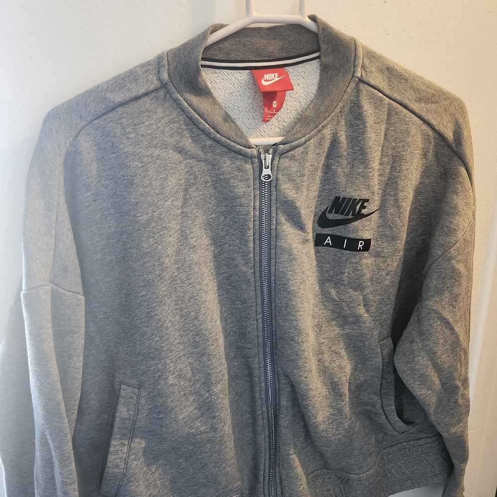 Nike Gray Bomber Jacket